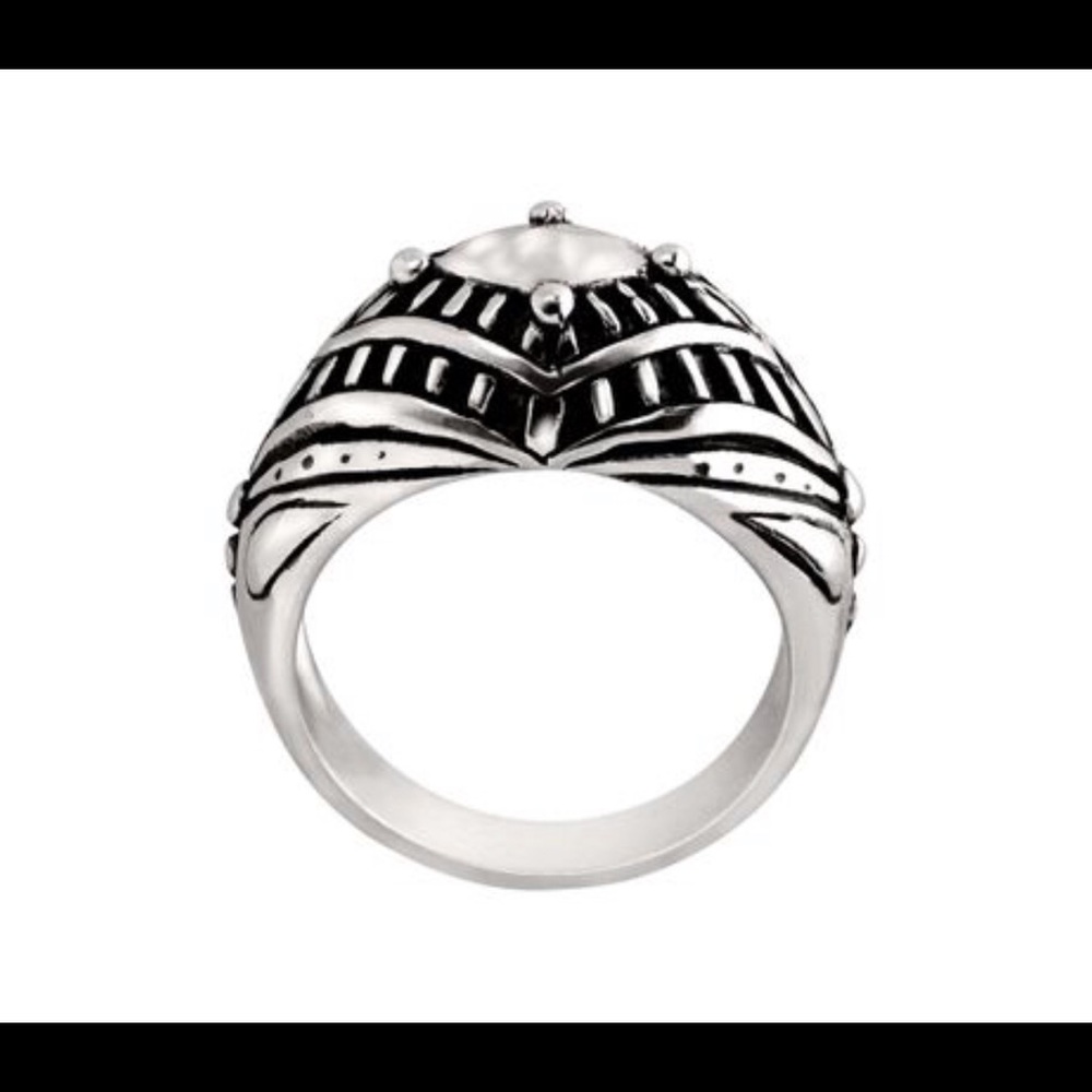 New Regalia Ring, sterling silver, .925 stamped, chunky